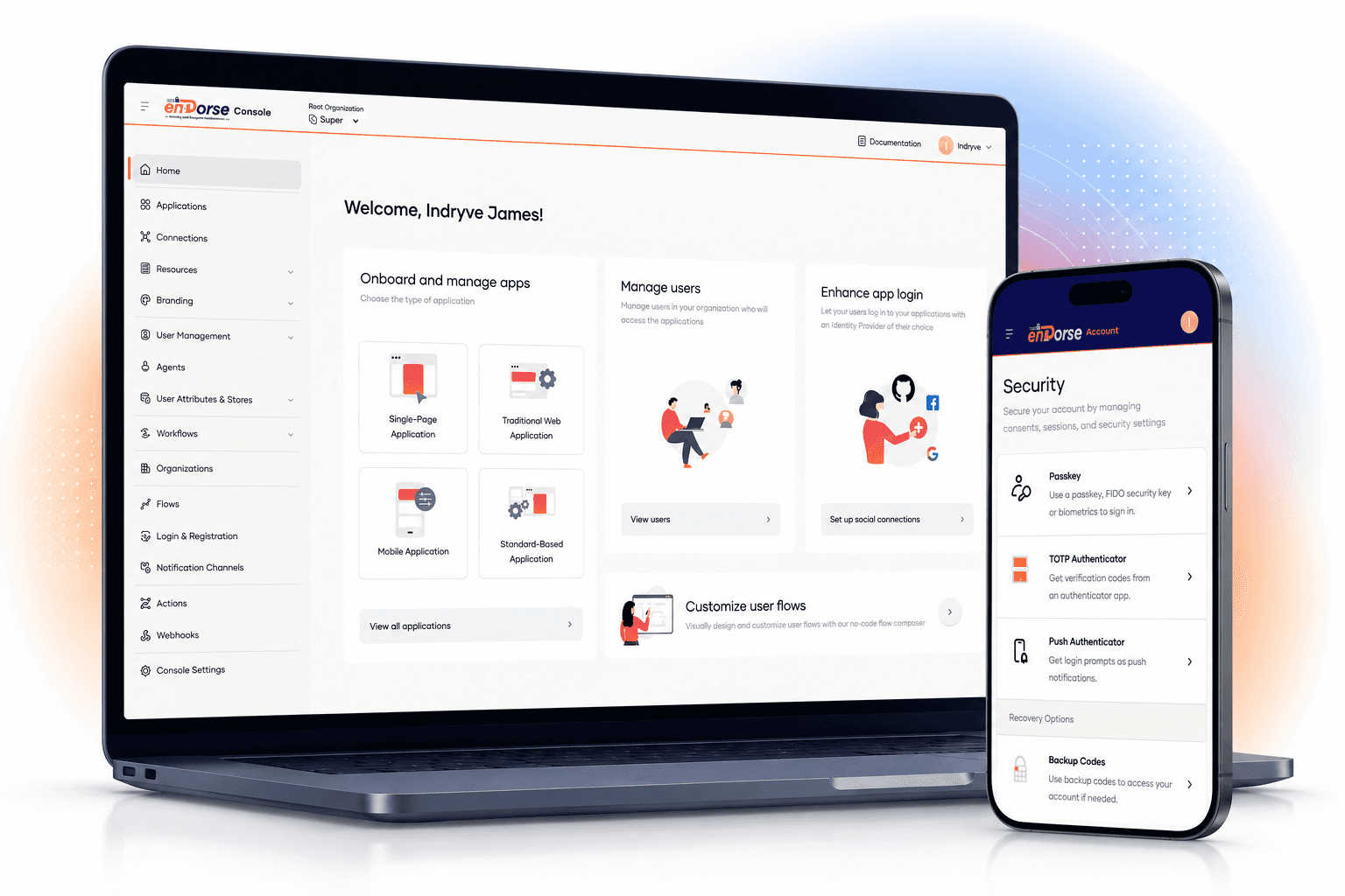 Indryve Endorse Identity Platform